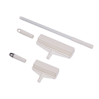 Rouleau anti-poils télescopique extensible pour un nettoyage en profondeur des vêtements, réutilisable, pour enlever les poils d'animaux, vente en gros
