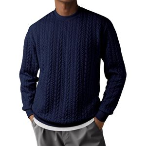 เสื้อสเวตเชิ้ตคอกลมแขนยาวสำหรับผู้ชาย FOXA - Product Image 4
