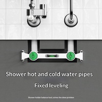 Outil de localisation de pomme de douche pour la réparation de robinets de douche et de niveleurs de tuyaux d'eau chaude/froide pour machines-outils industrielles