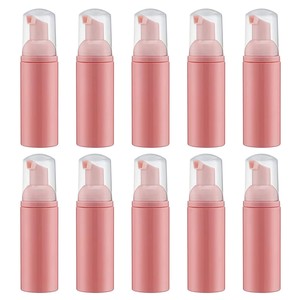 ขวดปั๊มโฟมล้างหน้าแบบพลาสติกสีชมพู ขนาด 30/50 มล. สำหรับแชมพูขนตา น้ำยาทำความสะอาดขนตาปลอม ชุดขายส่ง - Product Image 1