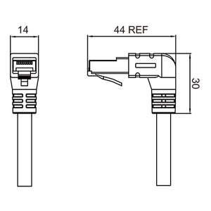Cat5e/cat6 Ethernet <span class=keywords><strong>EZ</strong></span> щит правый разъем Anglfemale <span class=keywords><strong>RJ45</strong></span> с цепью сопротивления для промышленного ПК Marvtech 4/8 штырь - Product Image 5