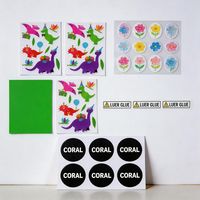 En stock, étiquettes adhésives imperméables en papier découpées pour emballages cadeaux, emballages artisanaux, boîtes, enveloppes, autocollants décoratifs