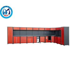 <span class=keywords><strong>Stazione</strong></span> Garage Combinata in Acciaio per Lo Stoccaggio all'Ingrosso di Fabbrica OEM&ODM ROSSO - Product Image 1