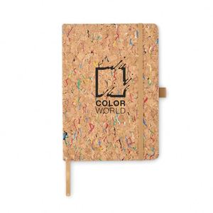 Hot Selling <b>A5</b> Size Eco-Friendly Recycled Cork Hard Cover Notebook Office Business Gift Set Promotional Journal <b>Notepad</b> Custom - Product Image 5