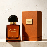 Flacon de parfum carré en verre de luxe vide 50ml 100ml, flacon pulvérisateur brun ambré avec bouchon premium pour emballage de parfum et de fragrance