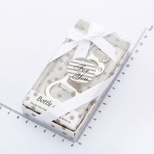 Recuerdos para Fiesta de Cumpleaños o <span class=keywords><strong>Aniversario</strong></span> de Bodas (18 Años), Abridor de Botellas de Aleación de Zinc Plateado, Caja de <span class=keywords><strong>Regalo</strong></span>, Regalos para Halloween o Graduación - Product Image 5