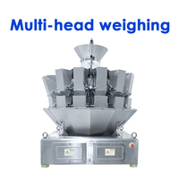 Machine d'emballage automatique pour sachets à soufflet et pochettes à fond plat pour grains de café avec applicateur de valve unidirectionnelle pour 1 kg et 2 kg