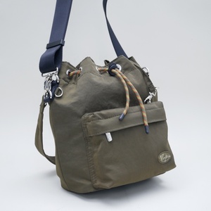 Style sportif Bandoulière longue de haute qualité Poches avant en nylon Seau vert Seau extérieur Sacs de messager unisexe - Product Image 4