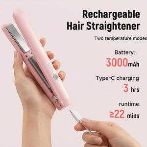 เครื่องหนีบผมไฟฟ้าคุณภาพสูงแบบใหม่ สำหรับ<span class=keywords><strong>ใช้</strong></span>งานข้ามประเทศ <span class=keywords><strong>ใช้</strong></span>ได้ทั้งหนีบตรงและม้วนผม แผ่นหนีบ<span class=keywords><strong>ผม</strong></span>ตรง - Product Image 4