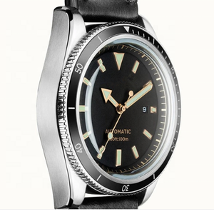 ที่มีคุณภาพสูง Reloj วินเทจ316L สแตนเลส300เมตรดำน้ำดูกรณีโปร่งใสกลับดำน้ำนาฬิกา - Product Image 5