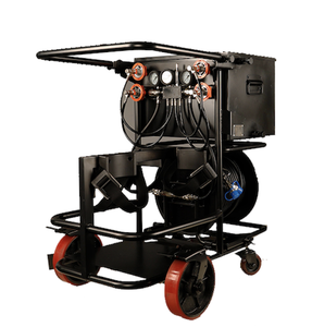 FENAN Nuovo Design <span class=keywords><strong>SCBA</strong></span> Portatile Brevettato Pieghevole con Funzione Doppia Push-Pull, Apparato Respiratorio ad Aria con Tubo Lungo e Ruote - Product Image 2