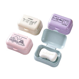 Boîte en papier d'emballage de savon Cube personnalisé en relief pour articles ménagers filtrant et séchant l'eau petites boîtes à savon en bois de bambou - Product Image 4