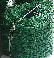 Fil barbelé recouvert de PVC, fil de fer barbelé recouvert de plastique pour clôture de jardin et sécurité - Product Image 6