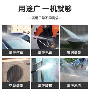 เครื่องฉีดน้ำแรงดันสูงแบบพกพา 220V จากโรงงานผู้ผลิตโดยตรง สำหรับล้างรถ ทำความสะอาดบ้าน ประสิทธิภาพสูง - Product Image 5