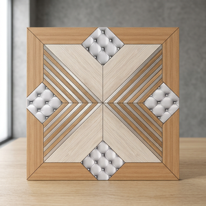 Carreaux de sol en céramique semi-mat brun beige 400x400mm, porcelaine de qualité supérieure, imperméable, pour salle de bain, intérieur - Product Image 2