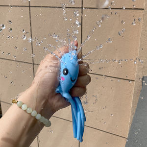 Jouet interactif pieuvre à presser pour l'extérieur, idéal pour la plage et les jeux aquatiques, pour parents et enfants, simulation anti-stress, fabriqué en TPR - Product Image 5