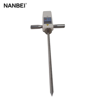 Testeur de compactness du sol portable NYD-2, testeur numérique de dureté du sol pour les terres agricoles et les tests en milieu géologique