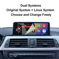 Layar Sentuh Stereo Mobil 1920x720 untuk BMW Seri 1/2/3/4 F20/F21/F22/F30/F31/F33/F34/F36 Sistem NBT Wireless CarPlay Android Auto