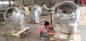 Máquina de Recubrimiento de Azúcar Comercial de Alta Eficiencia, Nueva, para la Producción de Dulces, Fácil Operación, Alta Calidad, Acero Inoxidable 304 - Product Image 2