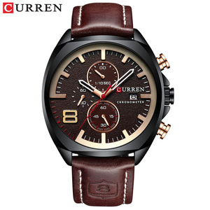 Nuevo Reloj Cronógrafo de Cuarzo para Hombre, Movimiento de Lujo, Estilo Deportivo, Correa de Cuero Impermeable de Alta Calidad - Product Image 3