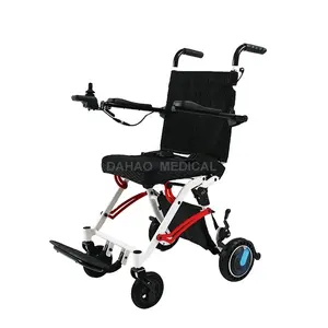 Foldable Lightweight Portable Travel Electric Wheelchair Power Wheel Chair for People with Disabilities