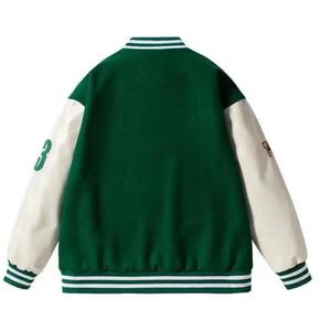 Fabricantes de Chaquetas Varsity de Béisbol, Chaqueta Varsity Personalizada con Mangas Estilo Streetwear, Chaquetas Varsity de Alta Calidad - Product Image 4