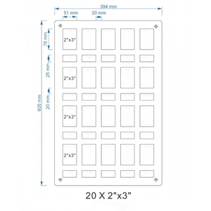 กระดานแสดงภาพอะคริลิคพร้อมชื่อพ็อกเก็ต2X3นิ้วพ็อกเก็ตบอร์ดแจ้งล่วงหน้าลูกแก้วแสดงกระเป๋าภาพถ่ายพนักงานสำนักงานที่กำหนดเอง - Product Image 3