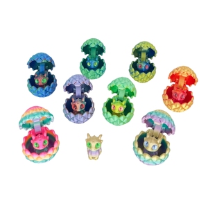 Originality 3D Printed Plastic PLA Decorative Ornaments Small Dragons Inside Dragon <b>Egg</b> for Furniture & Desktop <b>Decoration</b> - Product Image 5