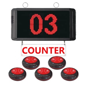 Sistema Inalámbrico Ycall para Gestión de Filas con Llamador de Número para Cajeros, Bancos, Clientes, Restaurantes, DMV y Supermercados - Product Image 1