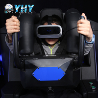 Chaise de réalité virtuelle populaire 2024 Haute résolution 720 Rotation Machine de jeu Simulateur de montagnes russes VR 720 degrés