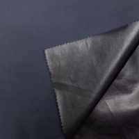 Capa impermeable TPU Laminado Tricot Telas Nylon Poliéster Tejido liso Tejido posterior Tejido Softshell para chaquetas