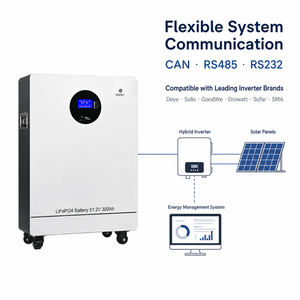 <b>48V</b> Home Energy Storage <b>Battery</b> 51.2V 100AH 200AH 300AH 5kWh 10kWh 15kWh Lithium Solar <b>Battery</b> LiFePO4 <b>Battery</b> - Product Image 6