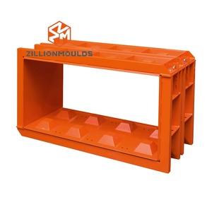 Moule en acier pour blocs de <span class=keywords><strong>mur</strong></span> de soutènement à emboîtement sans mortier, coffrage en <span class=keywords><strong>béton</strong></span> <span class=keywords><strong>Lego</strong></span> sans mortier pour <span class=keywords><strong>mur</strong></span> de gravité préfabriqué - Product Image 3