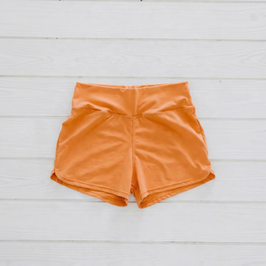 Shorts de yoga courts les plus vendus, séchage rapide, effet push-up, avec logo personnalisé, pour femmes - Product Image 1