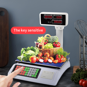 Siêu Thị Giá Quy Mô In Điện Tử Có Trọng Lượng Quy Mô Với Mã Vạch Siêu Thị Nhãn Tính Toán Quy Mô - Product Image 4