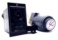 Unidad de Control de Velocidad SPG S6I06GEV12, Motor Monofásico de 115V 022A 901700RPM, Programación PLC, Control Industrial