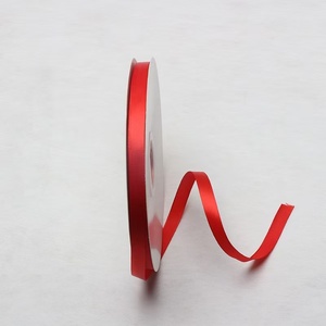 Ruban gros-grain corail uni et double face, lisse, couleurs assorties, personnalisable avec logo, pour badges et nœuds DIY – Stock usine - Product Image 4