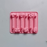 Cartoon Animal Theme Medium Crayon Silikon form Kuchen Dekorations werkzeuge DIY hausgemachte Mehrzweck-Schokoladen backform