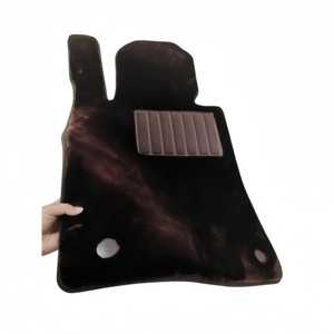 Tapis de voiture en cachemire de luxe à poils longs de 20 mm pour <span class=keywords><strong>Mercedes</strong></span> Classe S S580 2024, tapis de sol automobile au toucher cachemire - Product Image 6