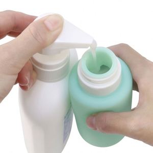 Multi-functional Large Travel Silicone Squeeze <b>Bottle</b> and Container Leak Proof Silicone Travel <b>Bottles</b> <b>200ml</b> 6oz for Toiletries - Product Image 3