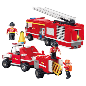 COGO 324 pièces Jouet <span class=keywords><strong>camion</strong></span> <span class=keywords><strong>de</strong></span> pompiers, ensembles <span class=keywords><strong>de</strong></span> véhicules <span class=keywords><strong>de</strong></span> sauvetage, blocs <span class=keywords><strong>de</strong></span> construction pour enfants - Product Image 2