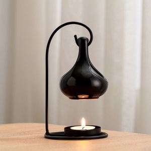 Lampe à huile créative suspendue noire à 2 couleurs, lampe à bougie domestique - Product Image 2