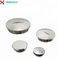 Tapón Ciego de Latón con Cabeza Redonda PG11, Tapón Metálico para Orificios, Impermeable IP54, Uso Industrial