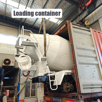 Camion malaxeur à béton diesel de 1,5 m³, mini malaxeur à béton, petit malaxeur à ciment pour projets de construction
