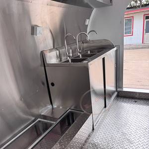 新着完全装備モバイルキッチンソーラーパネル電源フードトラック日除けBBQトレーラー屋外ケータリング用 - Product Image 5