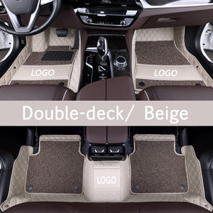 防水5Dレザーカーフットマット車両滑り止め全天候型高級ヒュンダイアバンテカスタム5Dカーフロアマット - Product Image 3