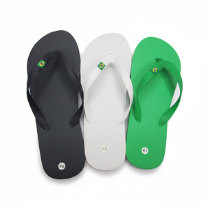 <span class=keywords><strong>Chanclas</strong></span> de Hombre <span class=keywords><strong>Brasileñas</strong></span> de PE, Ligeras, Resistentes, Calzado de Verano Impermeable con Impresión Personalizada - Product Image 4