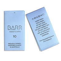 Étiquettes personnalisées en fer à repasser découpées au laser, imprimées carrées, logo de marque personnalisé, imperméable, écologique, pour vêtements