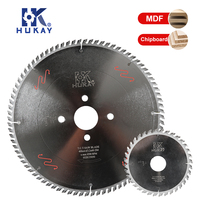Disque à tronçonner Hukay 400 mm 84T à plaquettes de carbure TCT pour la découpe de panneaux électroniques, MDF, panneaux de particules, agglomérés – Lame de scie pour une coupe fine et propre
