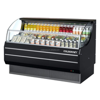 Supermarkt Vriezer Multideck Gekoelde Open Koelkast Fruit Groente Display Koeler Groente